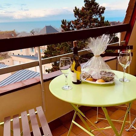 Trouville-Apt Renove-Balcon Magnifique Vue Mer Exterior foto